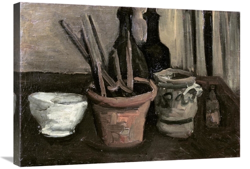 Global Gallery GCS-281307-30-142 30 in. Still Life with Paintbrushes i