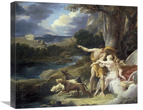 Global Gallery GCS-282707-22-142 22 in. Venus & Adonis Art Print - Ale