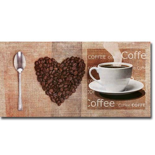 Artistic Home Gallery 1224AM531SAG I Love Coffee by Skip Teller Premiu