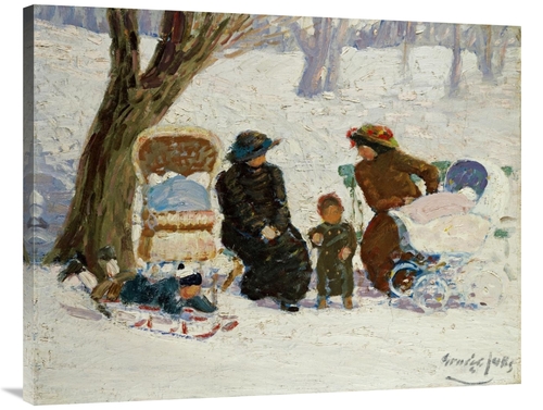 Global Gallery GCS-268262-40-142 40 in. Nursemaids, High Bridge Pa