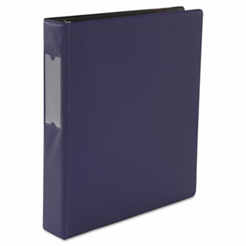 Universal 20778 D-Ring Binder- 1.5 in. Capacity- 8.5 x 11- Navy Blue