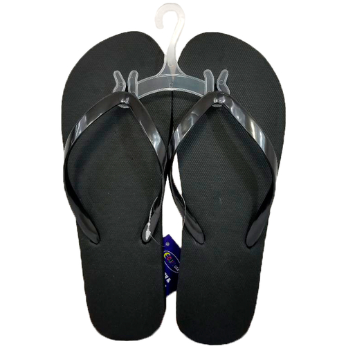 DDI 2323165 Women's Black Flip Flops  Assorted Sizes Case of 48