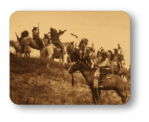 Sioux War Party Native American Indian Mouse Pad Mousepad