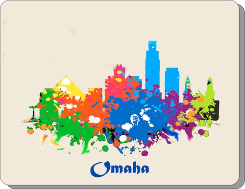 City of Omaha Mouse Pad