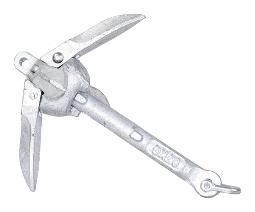 Yakgear 8796781 Steel Grapnel Anchor, 1.4 lbs