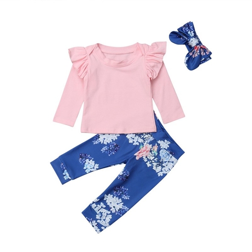 Pretty Newborn Cotton Clothes Baby Girls Autumn