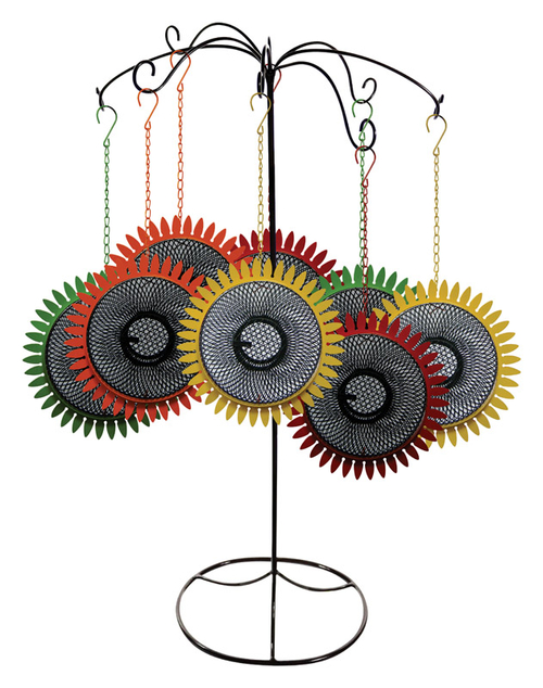Alpine 8521049 Metal Mesh Bird Feeder- pack of 8