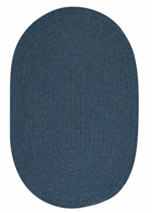 Colonial Mills Rug WL01R060X096 Bristol - Federal Blue 5 ft. x 8 ft. B