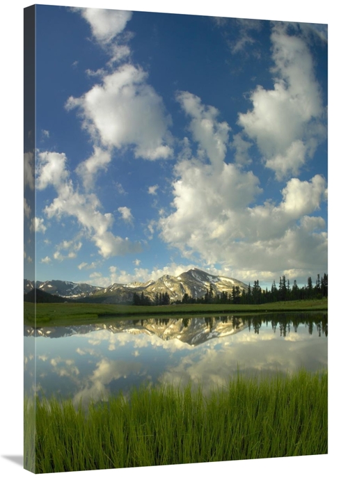 Global Gallery GCS-452123-2436-142 24 x 36 in. Mammoth Peak Reflected 