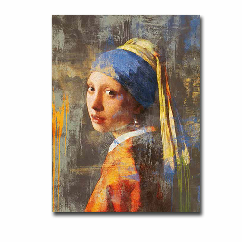 Artistic Home Gallery 1216A479SAG Vermeers Girl 2.0 by Eric Chestier P