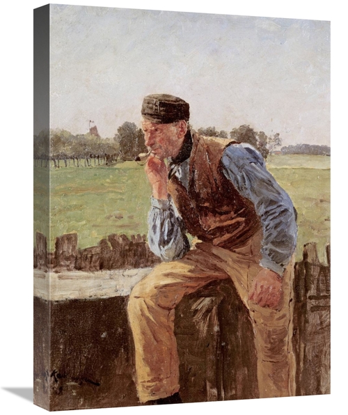 Global Gallery GCS-268177-22-142 22 in. A Dutch Peasant Art Print - Fr