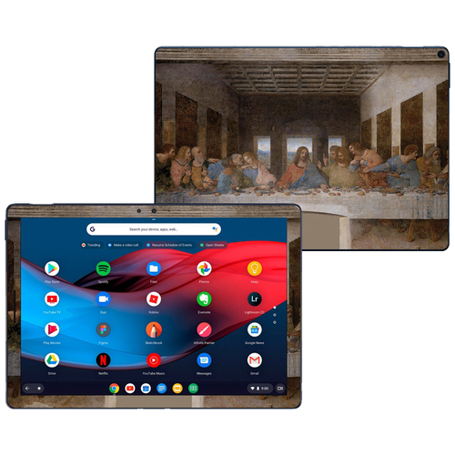 MightySkins GOPIXSL-Last Supper Skin for Google Pixel Slate 12.3 in. 2