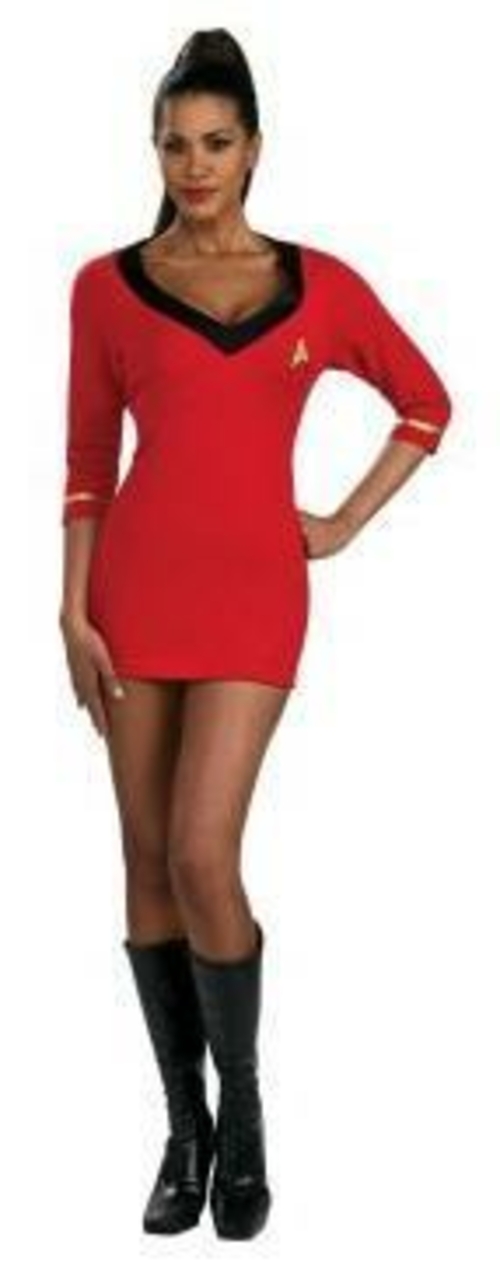 BuySeasons 186203 - Star Trek Secret Wishes Red Dress Adult Costume - 