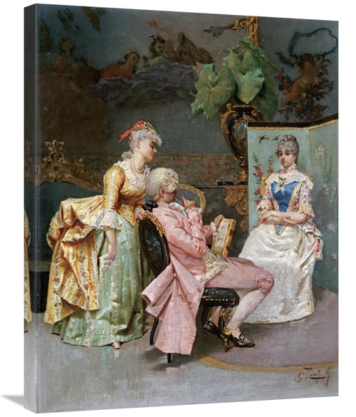 Global Gallery GCS-267188-30-142 30 in. The Sitting Art Print - Giulio
