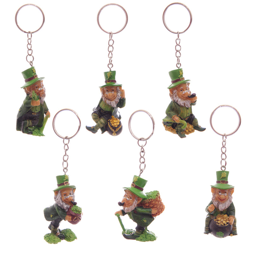 Fun Collectable Lucky Leprechaun Keyring