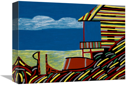 Global Gallery GCS-479464-1216-142 12 x 16 in. Poop Deck Art Print - U