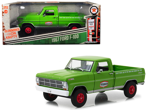 1967 Ford F-100 Pickup Truck \Texaco Motor Oil\" Green Running on