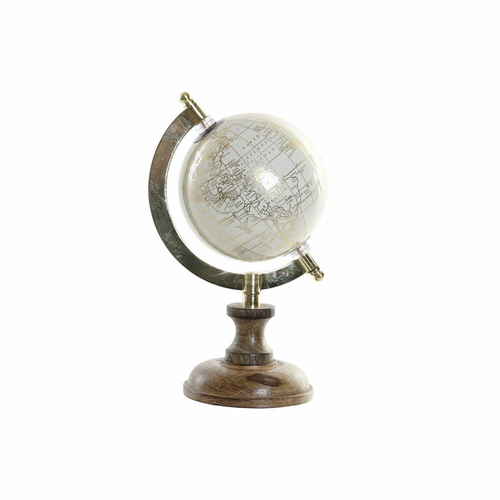 Globe DKD Home Decor Golden Brown Multicolour Ivory Colonial 13 x 11 x