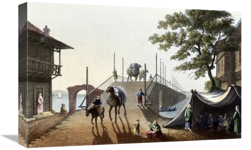 Global Gallery GCS-281043-22-142 22 in. Ponte Piccolo From Interesting