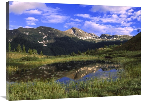 Global Gallery GCS-452001-3040-142 30 x 40 in. West Needle Mountains&#