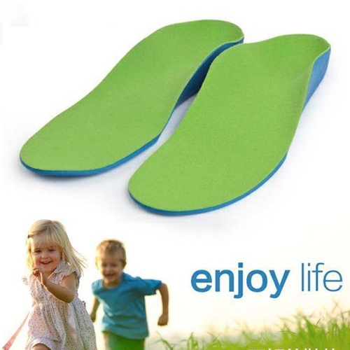 1 Pair Orthopedic Insoles Non Slip Children Pad