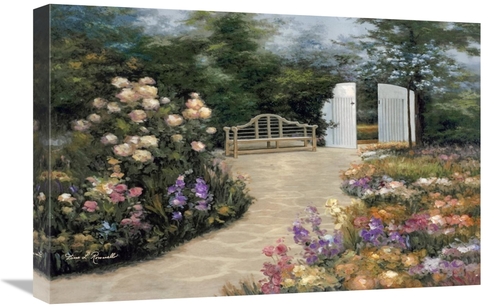 Global Gallery GCS-393981-1624-142 16 x 24 in. Garden Enclave Art Prin