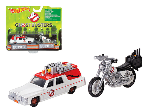ECTO-1 1/64 Ambulance Car & ECTO-2 1/50 Bike \Ghostbusters\" (2016)