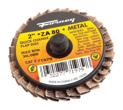 Forney 71979 2 in. Thread Arbor Flap Disc