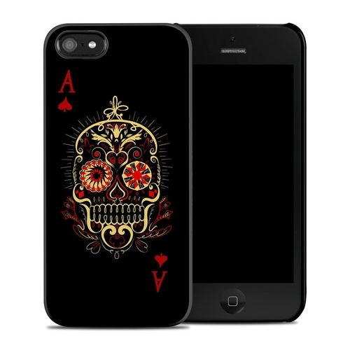 DecalGirl AIPSECC-MUERTE Apple iPhone SE Clip Case - Muerte