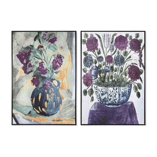 Painting DKD Home Decor 83 x 4,5 x 122,5 cm 83 x 4,5 x 123 cm Vase