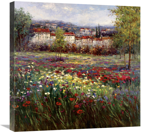 Global Gallery GCS-121427-2424-142 24 x 24 in. Tuscan Pleasures II Art