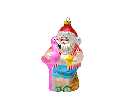 Cobane Studio COBANEC371 Coastal Claus Ornament