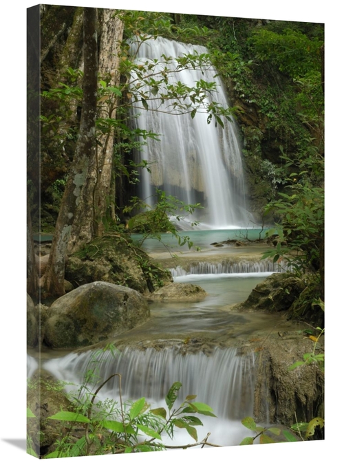 Global Gallery GCS-397653-2030-142 20 x 30 in. Seven Step Waterfall in