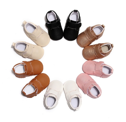 Newborn First walkers PU leather Baby Shoes Baby