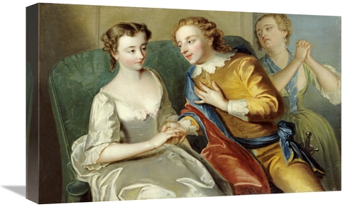 Global Gallery GCS-266861-22-142 22 in. The Proposal Art Print - Phili