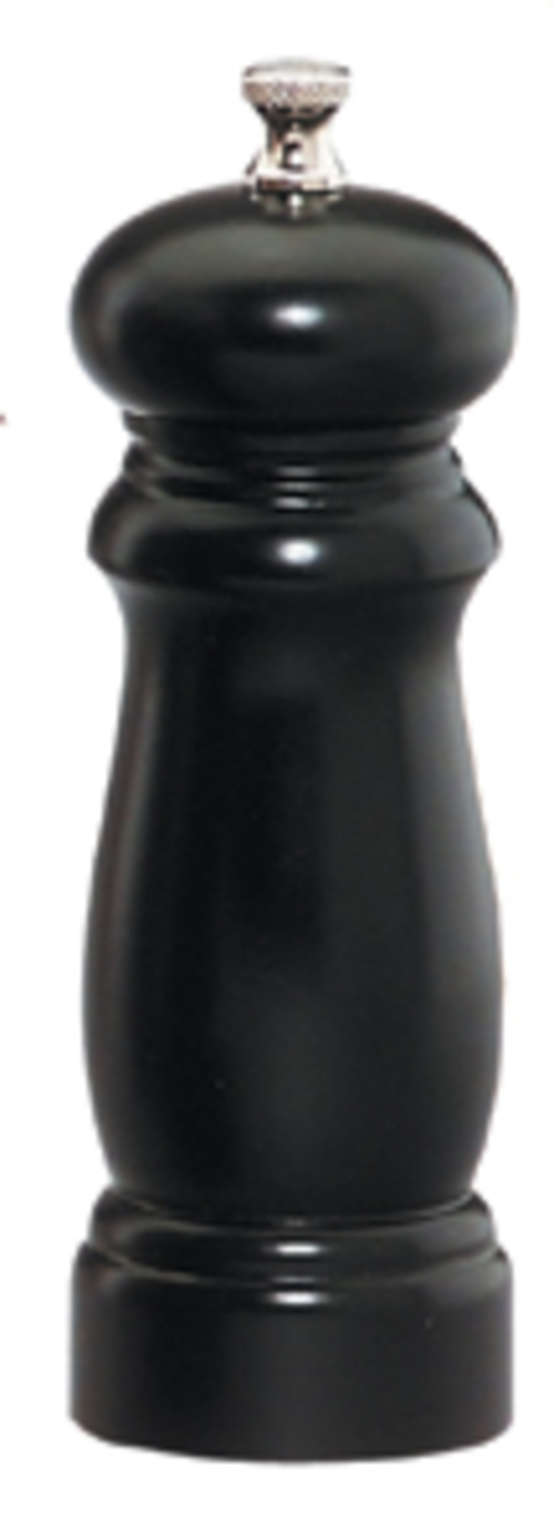 Chef Specialties 06350 -6 inch Salem - Ebony Pepper Mill