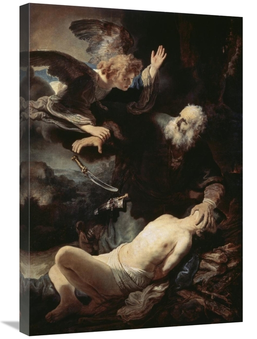 Global Gallery GCS-279573-30-142 30 in. Abrahams Sacrifice Art Print -