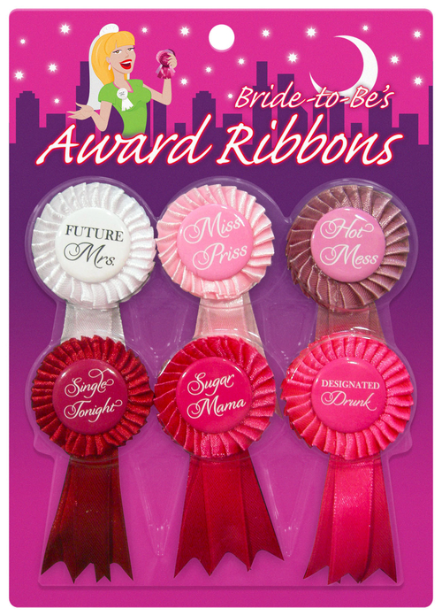 Bride-to-Be Award Ribbons