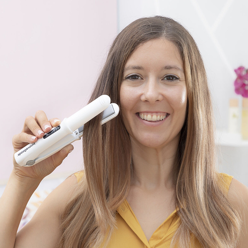 Rechargeable Hair Straightening Iron with Power Bank Hesser
