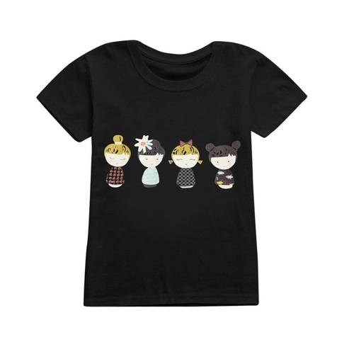 Children Infant Kid Girls T-shirt Summer