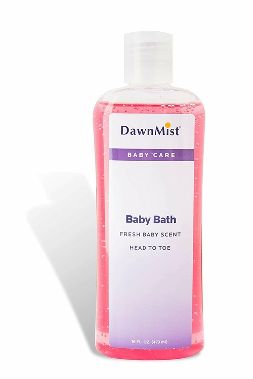 Dukal Pack of 12 Hypoallergenic Kid’s Bath 16 oz Bottle with