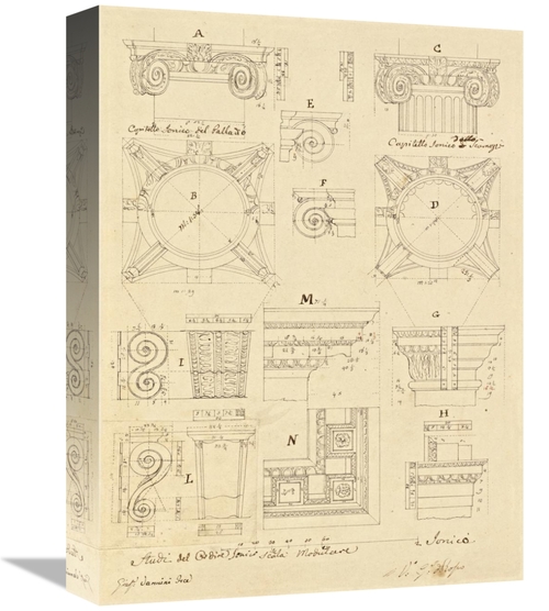 Global Gallery GCS-453968-1216-142 12 x 16 in. Plate 20 for Elements o