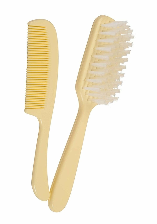 Dukal Pack of 288 Ivory Baby Hairbrush Set. Plastic brushes. Soft