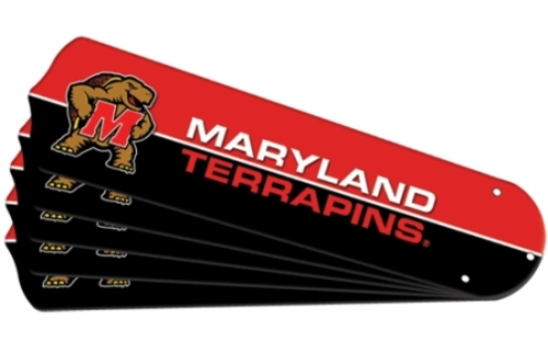 Ceiling Fan Designers 7990-MAR New NCAA MARYLAND TERRAPINS 52 in. Ceil