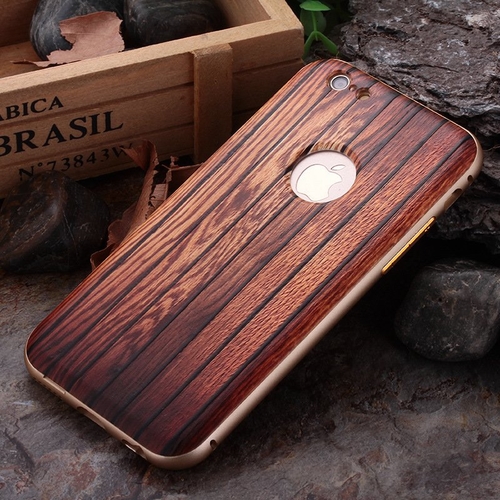 Carbonized Wood iPhone Bumper Case