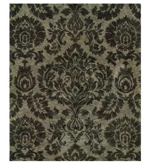 Oriental Weavers Huntley 19108 4x6  Rectangle - Grey/ Grey-100% Wool