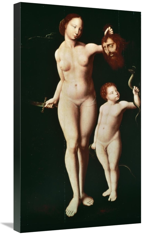 Global Gallery GCS-282429-30-142 30 in. Judith & the Infant Hercules A