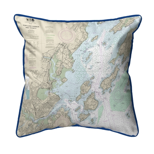 Betsy Drake ZP13292PL Portland Harbor & Vacinity, ME Nautical Map 