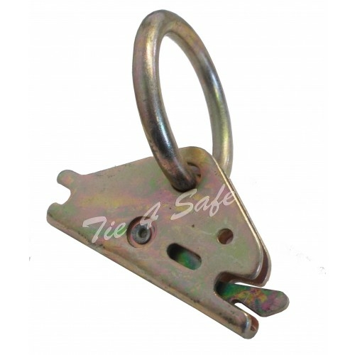 Tie 4 Safe A10217R-20 2 in. E-Track Fitting with O-Ring - 20 Piece