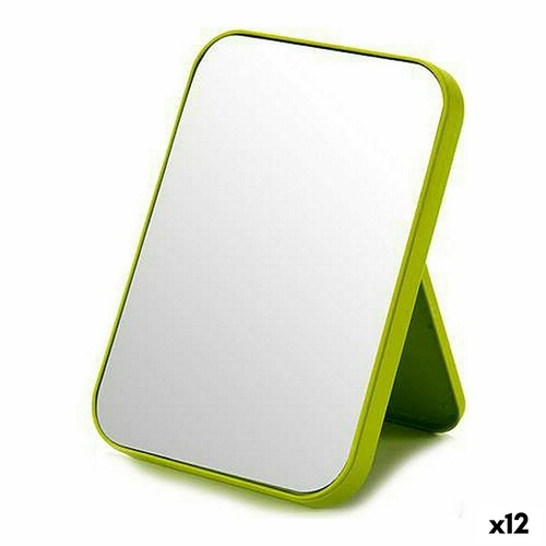 Mirror with Mounting Bracket (11 x 9,5 x 14 cm) (12 Units)